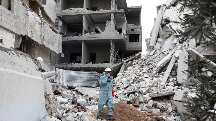 Η Ρωσία καταγγέλλει χρήση χημικών από τους ισλαμιστές στη Συρία